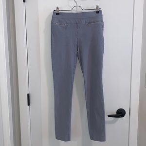 High Waisted, Straight Leg, Crop Ankle, Work Pant